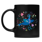 Кружка цветная UV-DTF