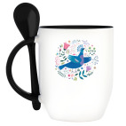 Кружка с ложкой