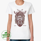 Женская футболка органик