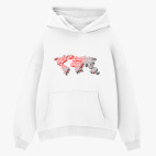 Толстовка худи оверсайз