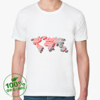 Мужская футболка органик