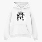 Толстовка худи оверсайз