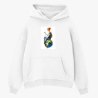 Толстовка худи оверсайз