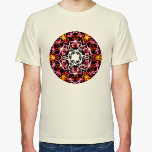 Футболка с принтом индийские мотивы