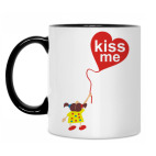 Кружка двухцветная