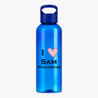 Прозрачная спортивная бутылка