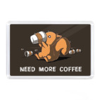 Магнит 7,5 x 5,1 см Need More Coffee