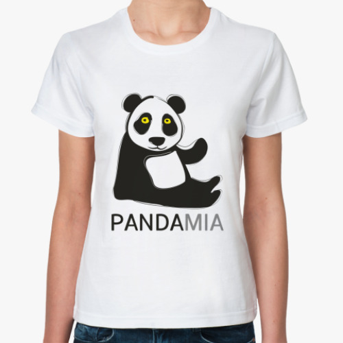Классическая футболка 'Панда'
