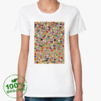 Женская футболка органик