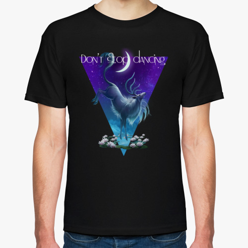 Футболка с принтом Танцуй!