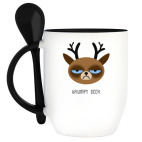 Кружка с ложкой