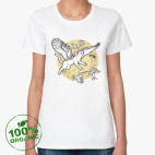Женская футболка органик
