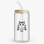 Банка с бамбуковой крышкой