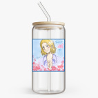 Банка с бамбуковой крышкой