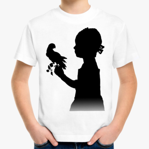 Детская футболка Птичка певчая