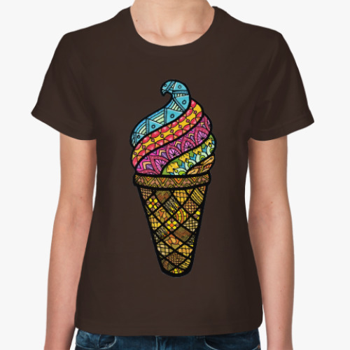 Женская футболка Мороженка