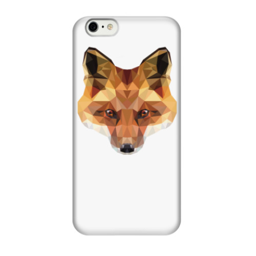 Чехол для iPhone 6/6s Low Poly Fox (Лиса)
