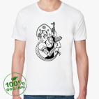 Мужская футболка органик