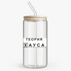 Банка с бамбуковой крышкой