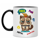 Кружка двухцветная