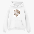 Толстовка худи оверсайз