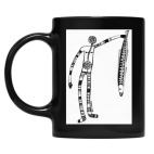 Кружка цветная UV-DTF