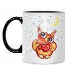 Кружка двухцветная