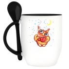 Кружка с ложкой