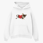 Толстовка худи оверсайз