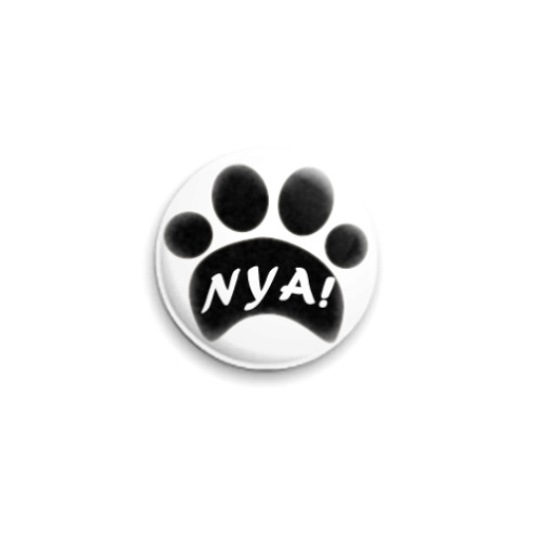 Значок 25мм  'Nya'