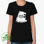 Женская футболка органик