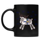 Кружка цветная UV-DTF