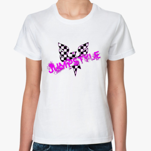 Классическая футболка с принтом Jumpstyle