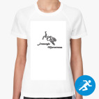 Женская спортивная футболка