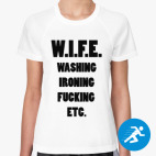 Женская спортивная футболка