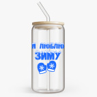 Банка с бамбуковой крышкой