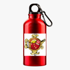 Металлическая бутылка 400 мл UV-DTF