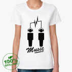 Женская футболка органик