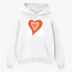 Толстовка худи оверсайз