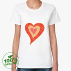 Женская футболка органик