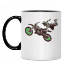 Кружка двухцветная