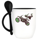 Кружка с ложкой