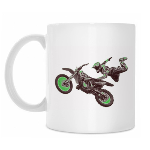 Кружка с принтом Мотофристайл