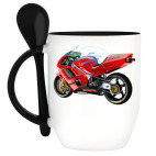 Кружка с ложкой