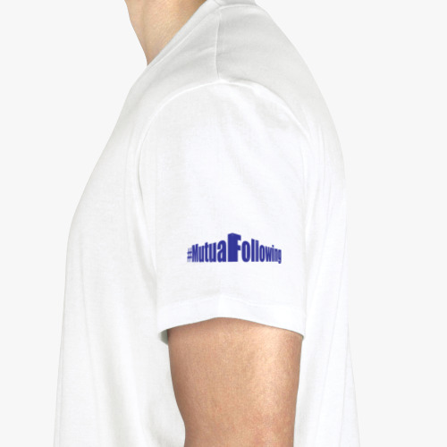 Футболка с принтом Following
