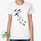 Женская футболка органик