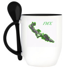 Кружка с ложкой