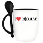 Кружка с ложкой