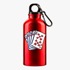 Металлическая бутылка 400 мл UV-DTF