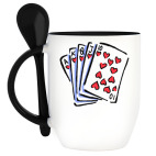 Кружка с ложкой